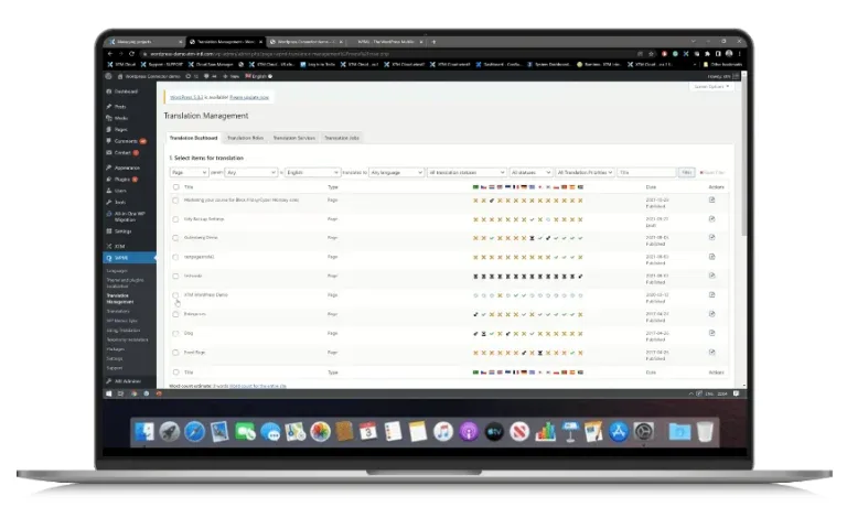 Localise WordPress websites, blogs, and eCommerce content with MYL Cloud workflows and bulk content tools.